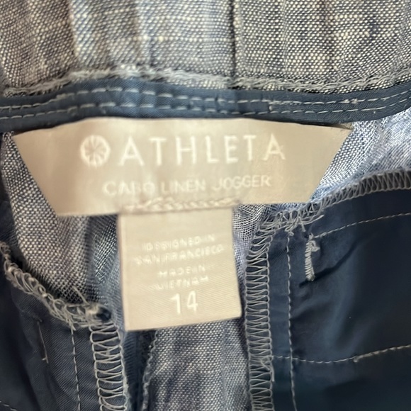 Linen joggers - Picture 4 of 5